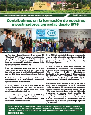boletin ICTA mayo 2024
